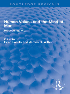 cover image of Human Values and the Mind of Man